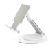 Настільний утримувач XO C139 Desktop 360° rotating metal round base stand White