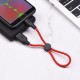 Кабель HOCO X21 Plus Silicone USB MicroUSB 2,4A / 0,25m. Black / Red