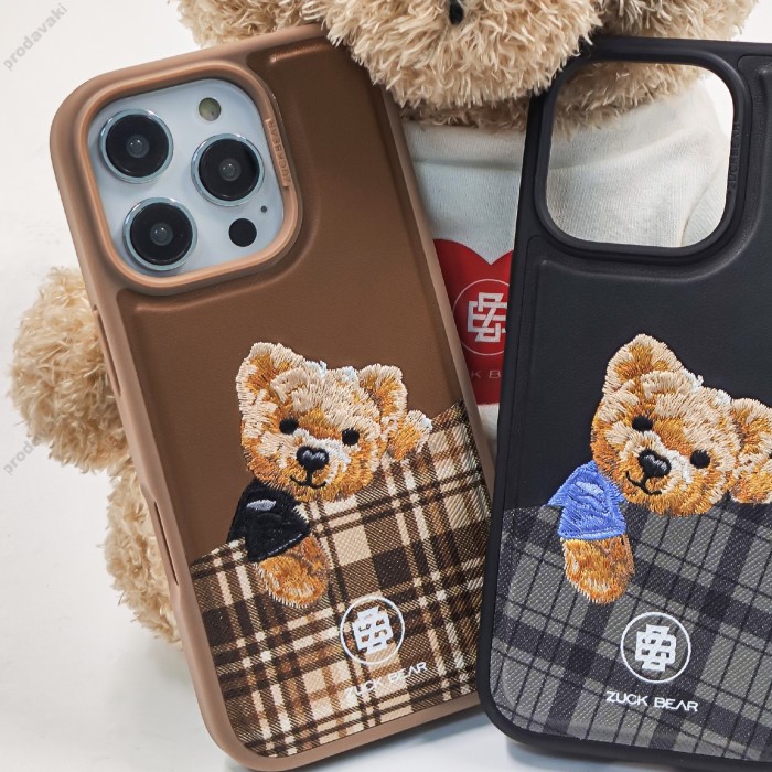 Чохол Zuck Bear Darren Leather Case with Magsafe iPhone 16 Pro Max Black
