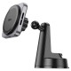 Автомобільний тримач із бездротовою зарядкою Hoco HW16 Speed magnetic wireless fast charging (center console) Metal Grey