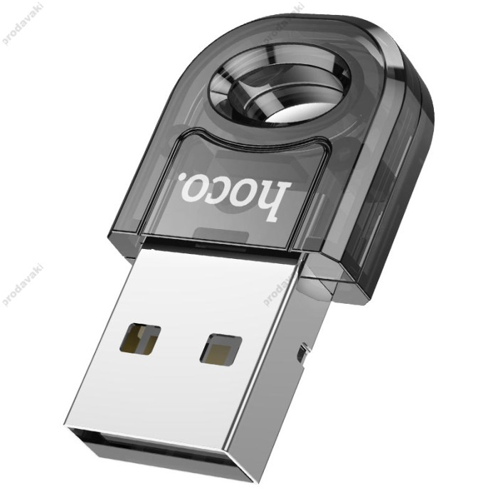 Бездротовий Адаптер Bluetooth HOCO UA28 USB BT adapter transparent black