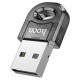 Бездротовий Адаптер Bluetooth HOCO UA28 USB BT adapter transparent black