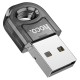 Бездротовий Адаптер Bluetooth HOCO UA28 USB BT adapter transparent black