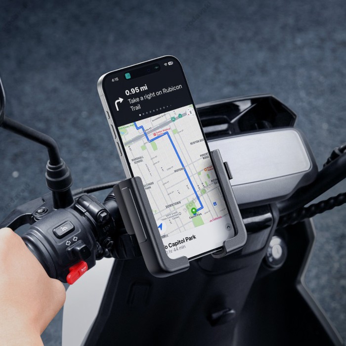 Тримач телефону для велосипеда/мотоцикла Baseus Gotrip Series Bike Phone Mount Black C40572301111-00