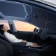 Сонцезахисна шторка-парасолька на лобове скло авто Baseus CoolRide Windshield Sun Shade Umbrella Lite Small 141x75 см Black CRKX000101