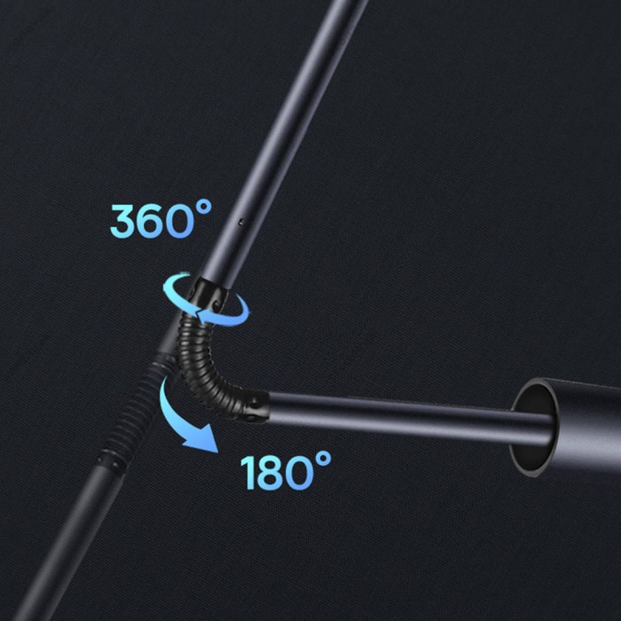 Сонцезахисна шторка-парасолька на лобове скло авто Baseus CoolRide Windshield Sun Shade Umbrella Lite Small 141x75 см Black CRKX000101