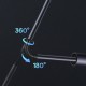 Сонцезахисна шторка-парасолька на лобове скло авто Baseus CoolRide Windshield Sun Shade Umbrella Lite Small 141x75 см Black CRKX000101