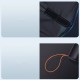 Сонцезахисна шторка-парасолька на лобове скло авто Baseus CoolRide Windshield Sun Shade Umbrella Lite Small 141x75 см Black CRKX000101