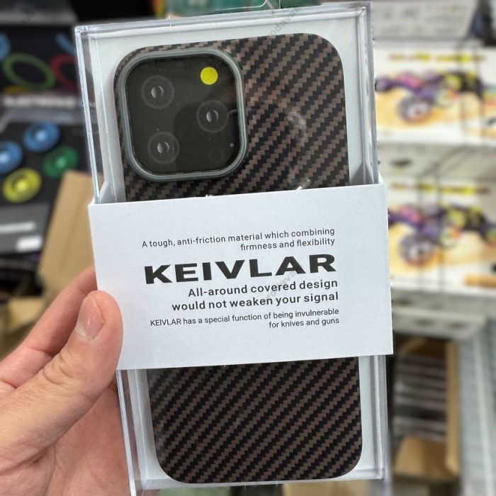 Чохол K-Doo kevlar для iPhone 15 Pro Max Brown/Black
