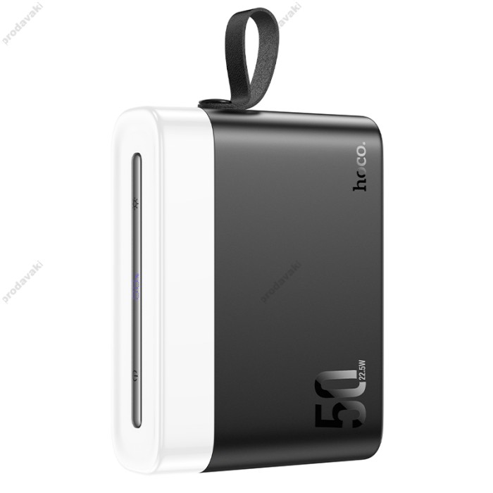 Повербанк портативний акумулятор Power bank HOCO J94A Masterfull fully 50000 mAh 22.5W Black