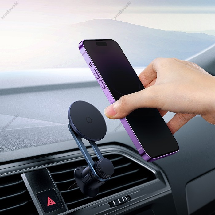 Автомобільний тримач Baseus MagPro Series Magnetic Car Mount Black C40161200121-00