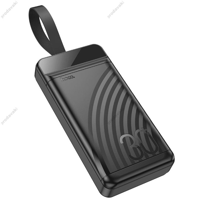 Повербанк портативний акумулятор Power bank Hoco J123B Element 22.5W 30000 mAh Black