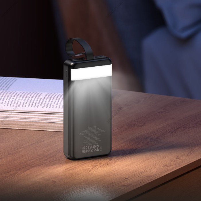 Повербанк портативний акумулятор Power bank Hoco J123B Element 22.5W 30000 mAh Black