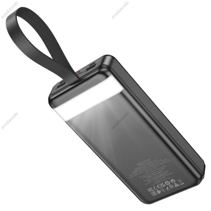 Повербанк портативний акумулятор Power bank Hoco J123B Element 22.5W 30000 mAh Black
