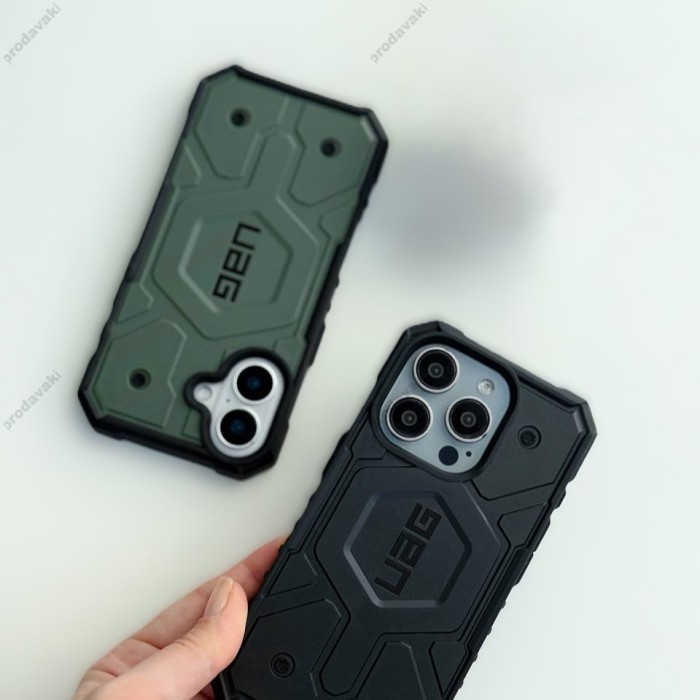 Чохол для iPhone 16 UAG MagSafe gray