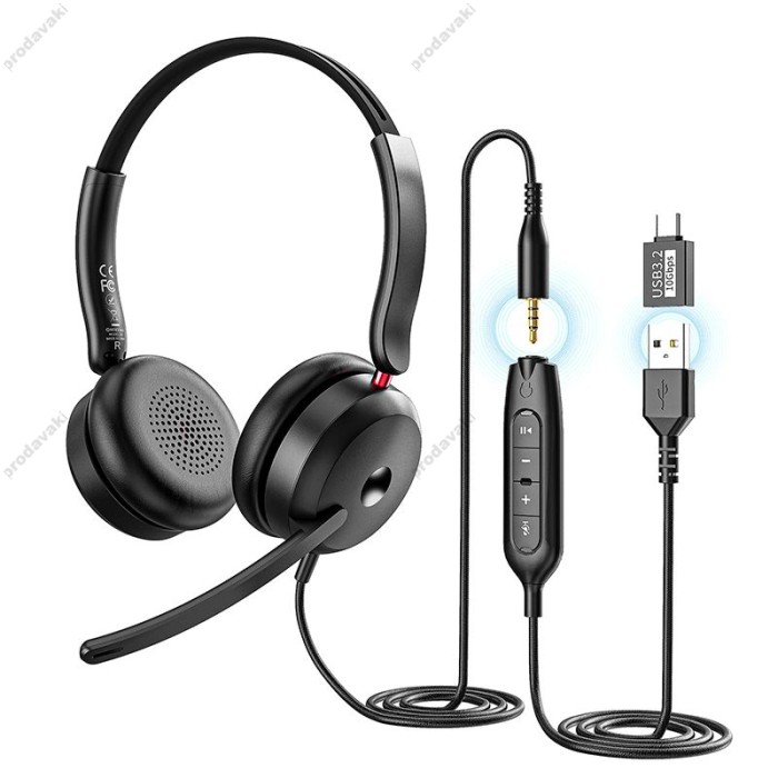 Дротові навушники Onikuma X81 wired gaming headphones Black