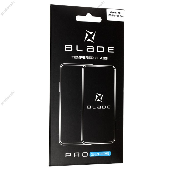 Захисне скло Xiaomi Mi 10T / Mi 10T Pro Full Glue Blade Pro чорне