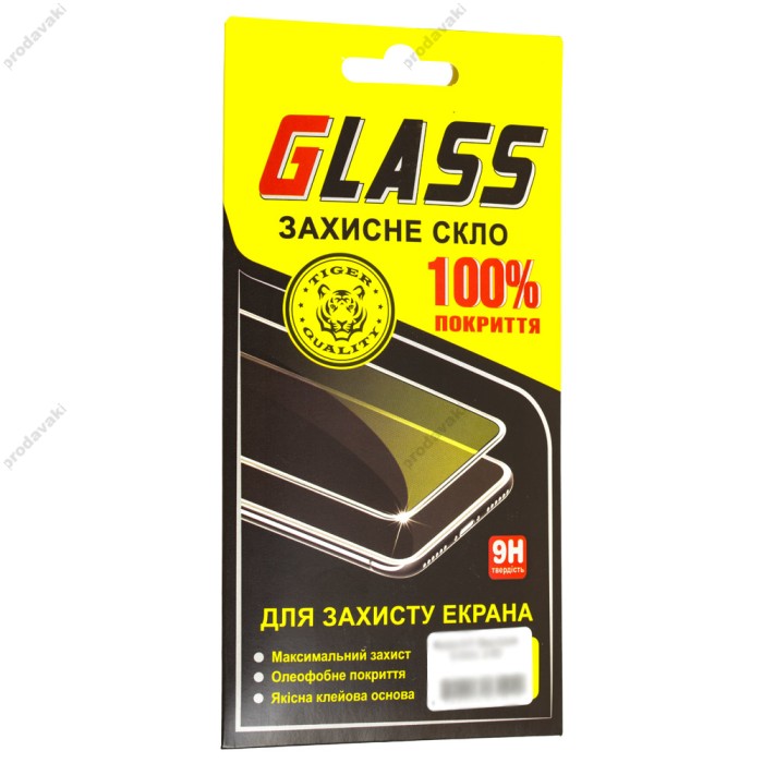 Захисне скло для Xiaomi Redmi 9 Full Glue чорне