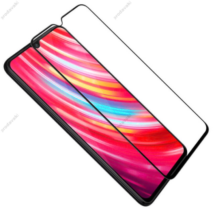 Захисне скло Xiaomi Redmi Note 8 Full Glue Люкс чорне