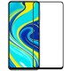 Захисне скло Xiaomi Redmi Note 9s / 9 Pro Full Glue Люкс чорне