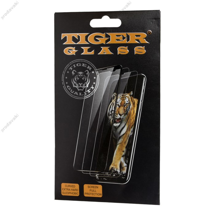 Захисне скло для Xiaomi Redmi Note 8 Tiger Full Glue чорне