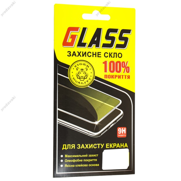 Захисне скло для Xiaomi Redmi 9A/9C Full Glue Люкс чорне