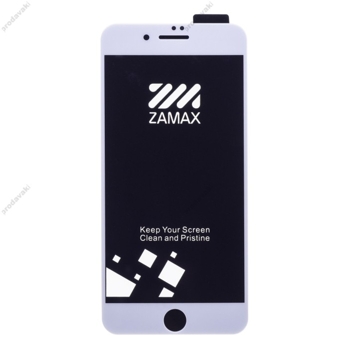 Захисне скло для iPhone 7 plus/8 plus ZAMAX White 2 шт.