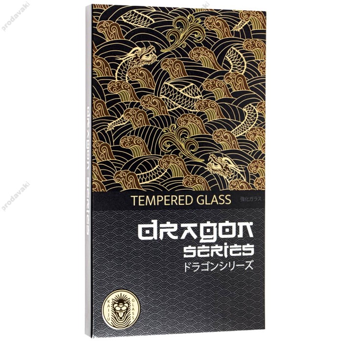 Захисне скло для iPhone Xs Max / 11 Pro Max KAIJU Dragon чорне