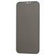 Захисне скло для iPhone 12/12 Pro Full Glue Anti-Spy чорне