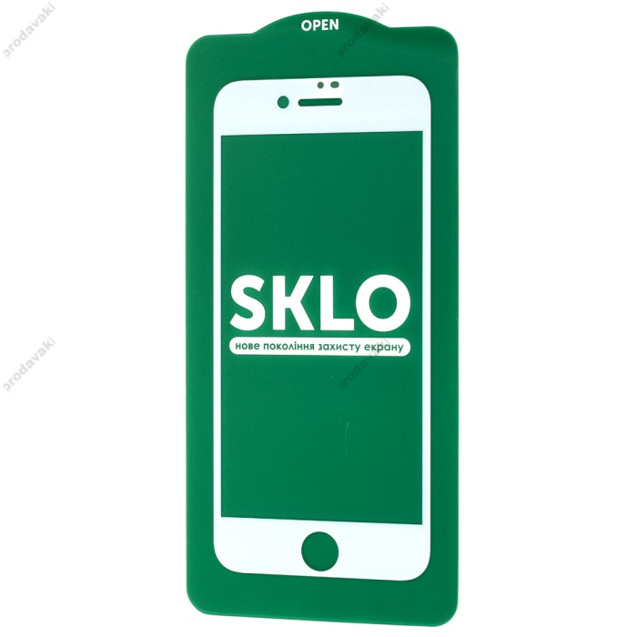 Захисне 5D скло для iPhone 7/8 Sklo Full Glue біле