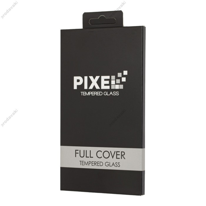 Захисне скло для iPhone 6/6s Full Screen Pixel чорне