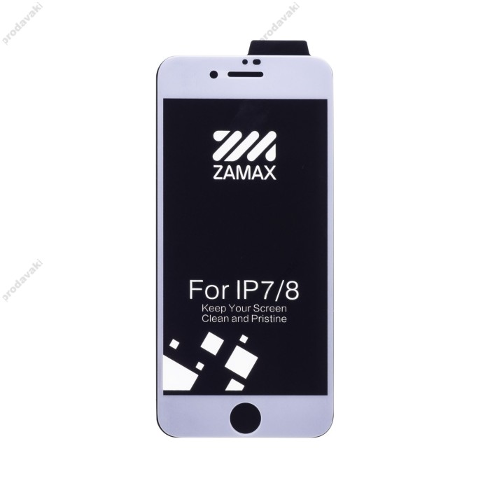 Захисне скло для iPhone 7/8 ZAMAX White 2 шт.
