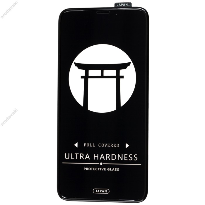 Захисне скло для iPhone X/Xs/11 Pro Japan Airbag HD чорне (OEM)