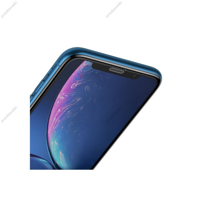 Захисне скло Baseus 0.3 mm full screen curved tempered glass screen protector cellular dust prevention iPhone XR/11