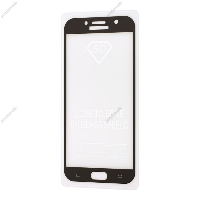 Захисне скло Samsung Galaxy A7 2017 (A720) Full Glue чорне
