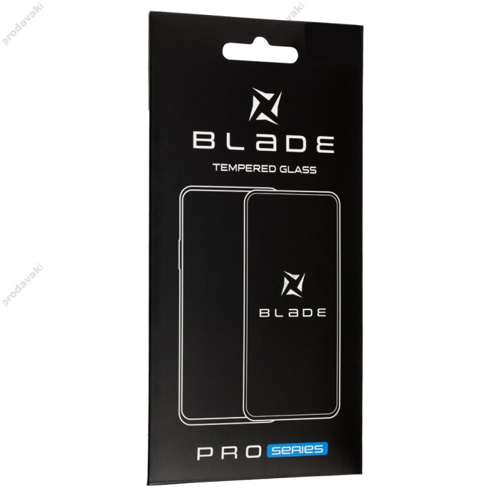 Захисне скло Samsung Galaxy A12 Full Glue Blade Pro чорне