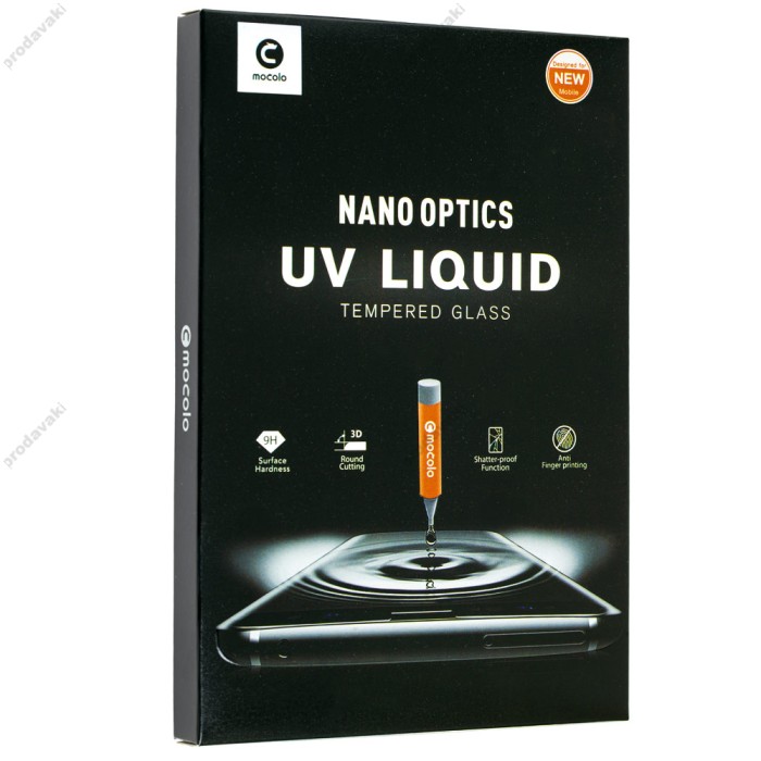 Захисне 3D скло для Samsung Note 10+ (N975) Mocolo UV Nano