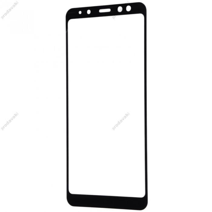 Захисне скло Samsung Galaxy A8 2018 (A530) Full Screen чорний (OEM)