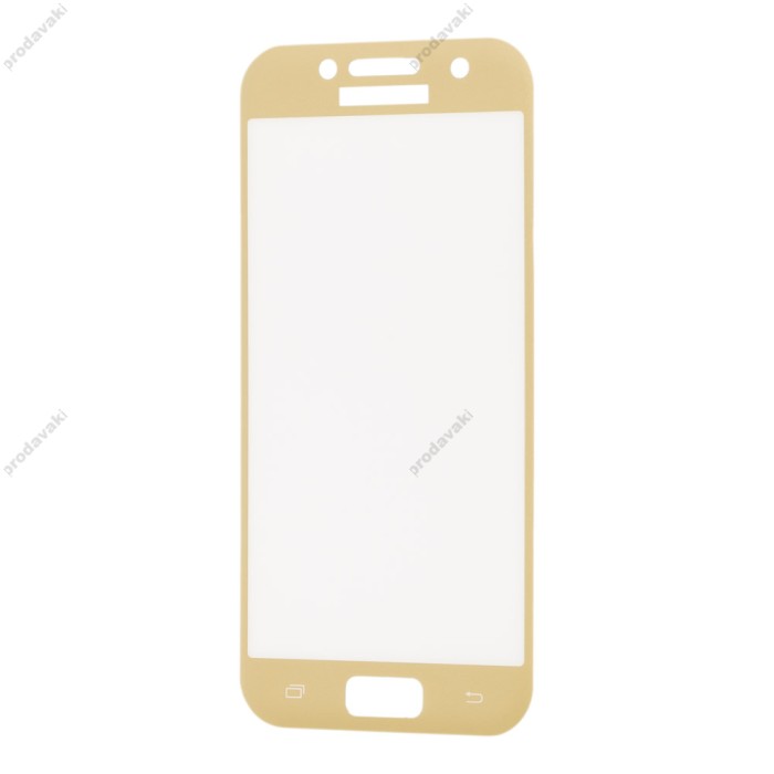 Захисне скло для Samsung Galaxy A3/A320 (2017) 3D Full Screen золотистий