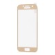 Захисне скло для Samsung A3/A320 (2017) Silk Screen золото
