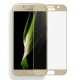 Захисне скло для Samsung A3/A320 (2017) Silk Screen золото