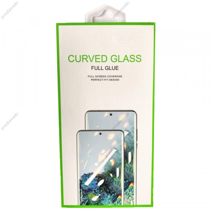 Захисне скло 5D Full cover Samsung S20 Plus full glue black