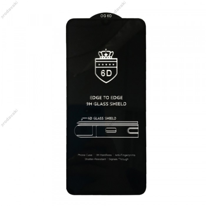 Захисне скло 6D EDGE TO EDGE для Samsung A70 (A705) Black