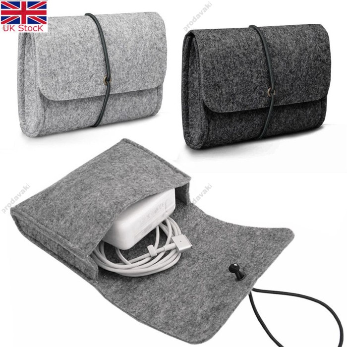 Чохол для зарядного xVibe MacBook Light Gray
