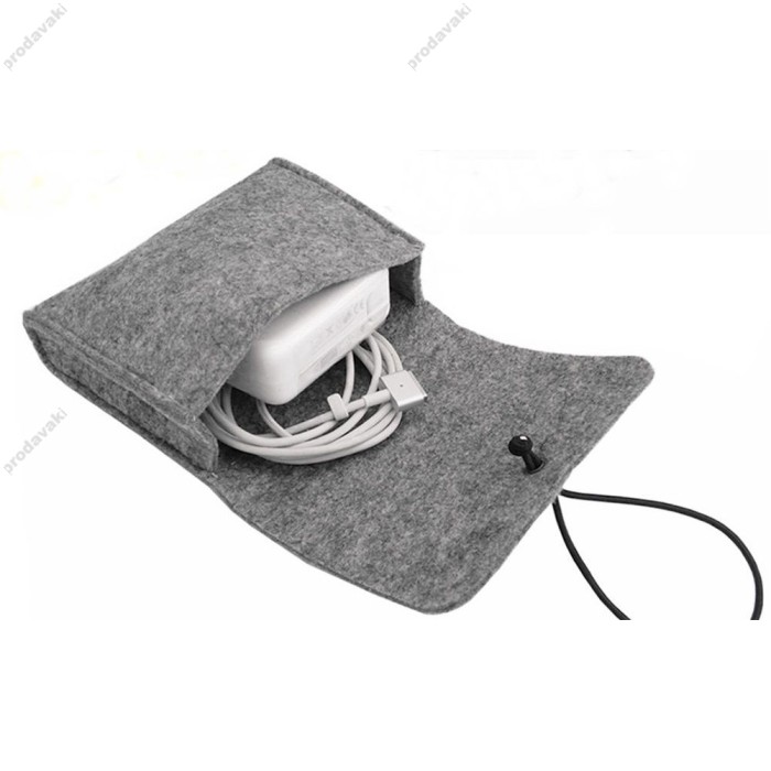 Чохол для зарядного xVibe MacBook Light Gray