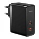Мережевий зарядний пристрій Baseus GaN5 Pro Fast Charger Type-C cable 100W Black CCGP090201