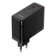 Мережевий зарядний пристрій Baseus GaN5 Pro Fast Charger Type-C cable 100W Black CCGP090201