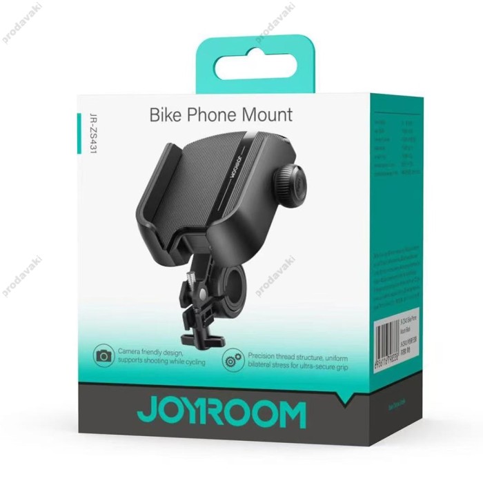 Тримач телефону для велосипеда/мотоцикла JOYROOM JR-ZS431 Bike Phone Mount Holder Black