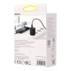 Мережевий зарядний пристрій Baseus Super Si Pro Quick Charger C+U 30W Black CCSUPP-E01