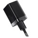 Мережевий зарядний пристрій Baseus Super Si Pro Quick Charger C+U 30W Black CCSUPP-E01